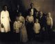 August & Kirstens Family - Back Row, Charlotte, Edward, Charles - Middle Row- Kirsten, Frederick, August, James Front Row - Wilbur, Julius